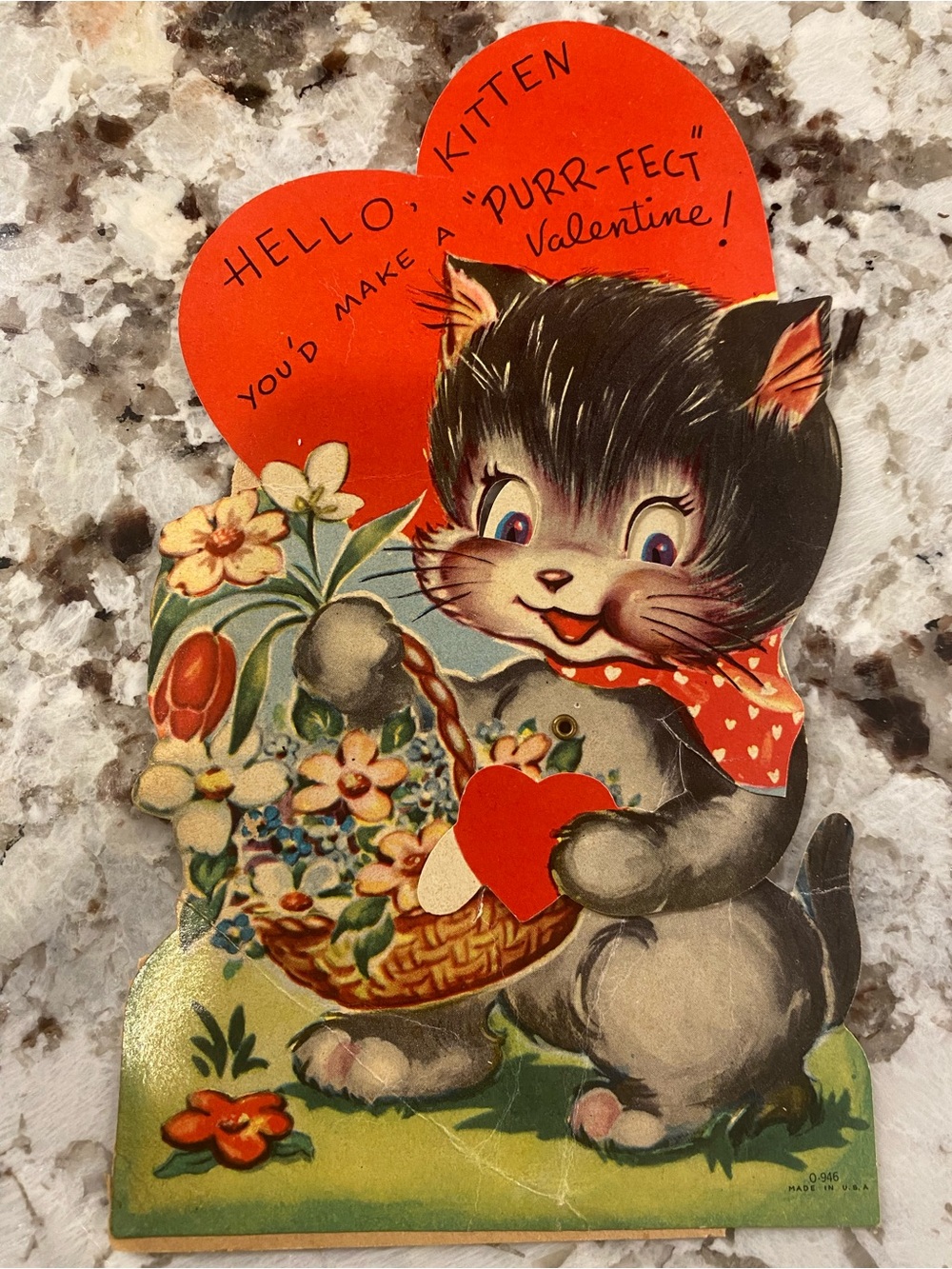 Vintage Valentine Cards Lot of 16 - Picture 2 of 13